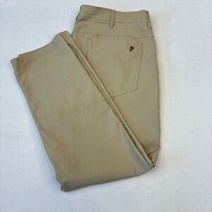 Public Rec Workday Pants Mens 38/30 Khaki Tan Straight Leg Performance Chino